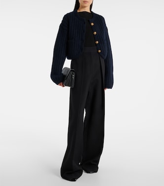 Cardigan Balser in cashmere e mohair | Khaite