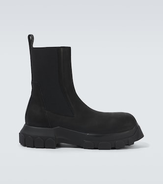 Chelsea Boots Beatle Tractor aus Veloursleder | Rick Owens