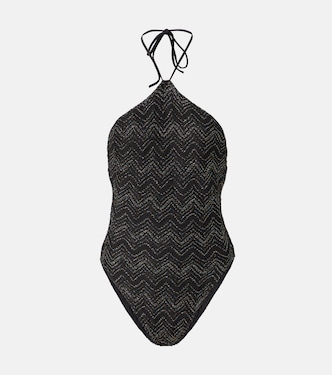 Badeanzug aus Häkelstrick | Missoni
