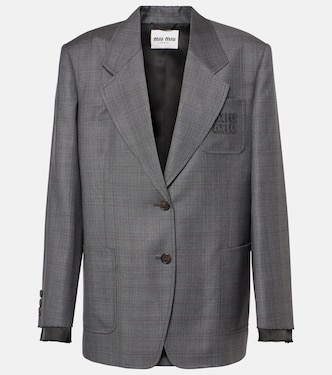 Virgin wool blazer | Miu Miu