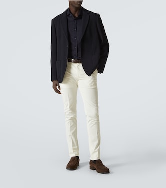 Pantaloni chino in misto cotone | Incotex