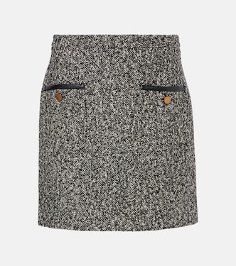 Cosa wool-blend tweed miniskirt | Max Mara