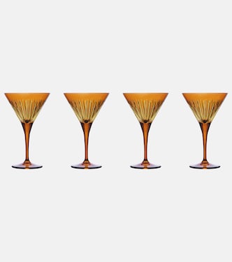 Prism set of 4 martini glasses | L'Objet