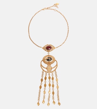 Amulet embellished pendant necklace | Chloé