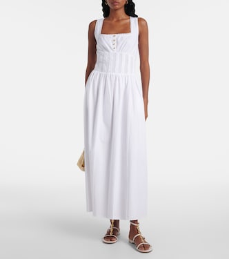 Vestido largo Eden de algodón  | Melissa Odabash