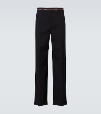 Weite Hose aus Wolle | Gucci