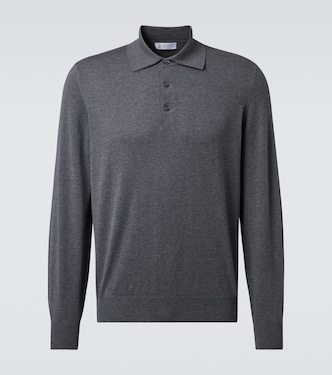 Polopullover aus Baumwolle | Brunello Cucinelli