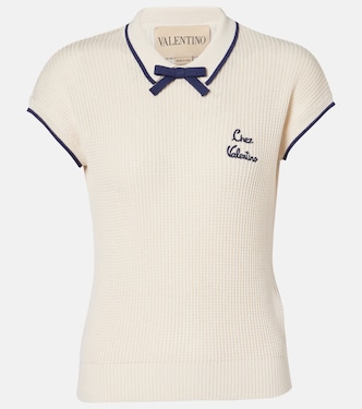 Top Chez Valentino en mezcla de algodón | Valentino
