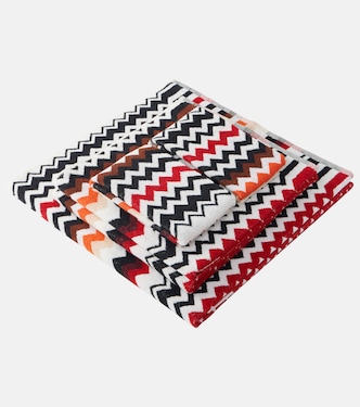 Set de 5 serviettes Zigzag en coton | Missoni