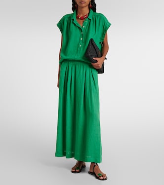 Gonna lunga Linda in lino | Velvet