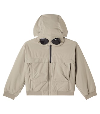 Goggle hooded jacket | C.P. Company Kids