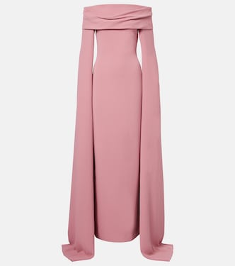 Nuri draped gown | Solace London