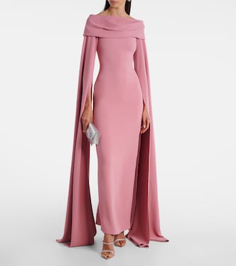 Nuri draped gown | Solace London