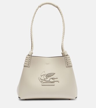 Libra leather shoulder bag | Etro
