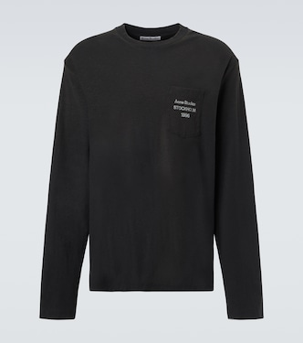 Longsleeve aus einem Baumwollgemisch | Acne Studios