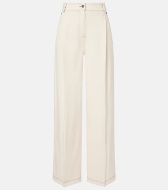 Pleated wide-leg jeans | Max Mara