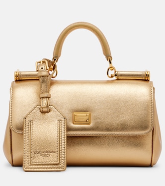 My Sicily metallic leather tote bag  | Dolce&Gabbana