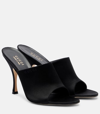 95 satin mules | Gucci