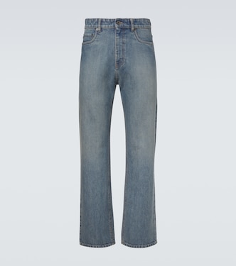 Logo straight jeans | Miu Miu