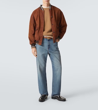 Logo straight jeans | Miu Miu