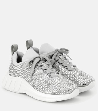 Embellished sneakers | Miu Miu