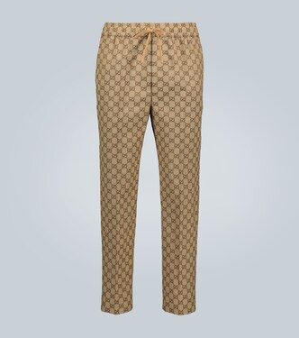 GG canvas jacquard jogging pants | Gucci