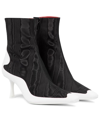 X Marine Serre botines de muaré y piel | Jimmy Choo
