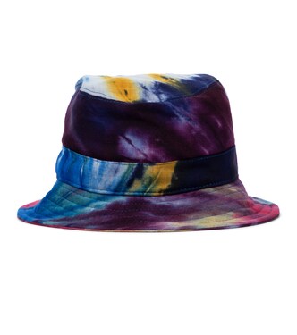 Cappello da pescatore a stampa in misto cashmere | Gabriela Hearst