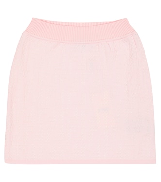 Gonna in cotone | Fendi Kids