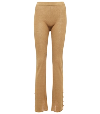 Leggings en mezcla de lino | Acne Studios
