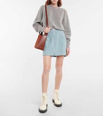 Alice boiled wool miniskirt | A.P.C.