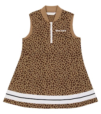 Leopard-print dress | Palm Angels Kids