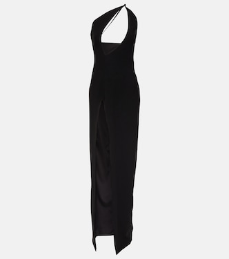 One-shoulder cutout gown | Mônot