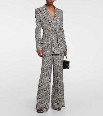 Double-breasted monogram jacket | Balmain