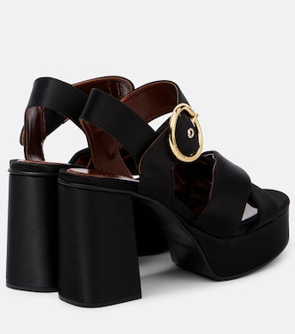 Sandali Lyna in suede con plateau  | See By Chloé
