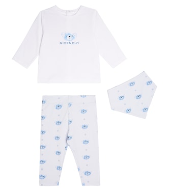 Bébé – Ensemble top, legging et bavoir | Givenchy Kids