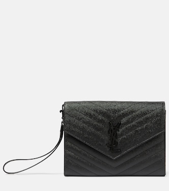 Clutch Cassandre aus Matelassé-Leder | Saint Laurent