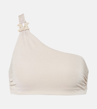Top bikini monospalla in Lurex® | Max Mara