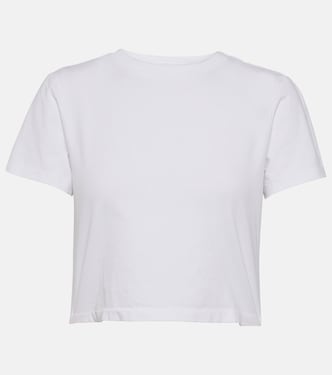 Top cropped in jersey di cotone | Re/Done