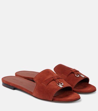 Summer Charms suede sandals | Loro Piana