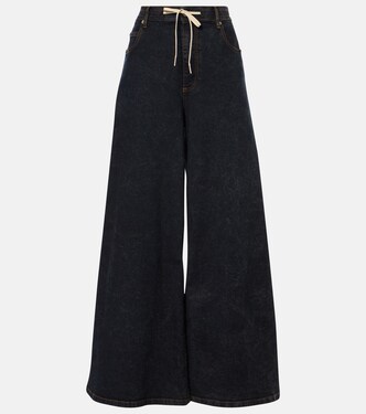 Jeans a gamba larga e vita alta | Marni