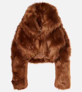 Cropped-Jacke Vicinity aus Faux Fur | Entire Studios