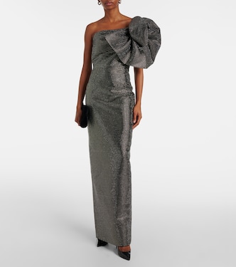Maxikleid Candi mit Kristallen | Solace London