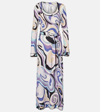 Bedrucktes Maxikleid Vero | Rixo