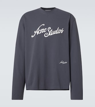 Longsleeve aus Baumwoll-Jersey | Acne Studios