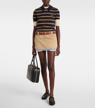 Polo en soie et cachemire | Miu Miu
