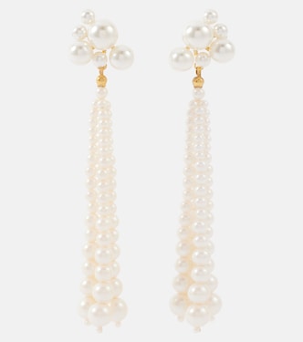 Boucles d’oreilles Charlena à perles | Jennifer Behr