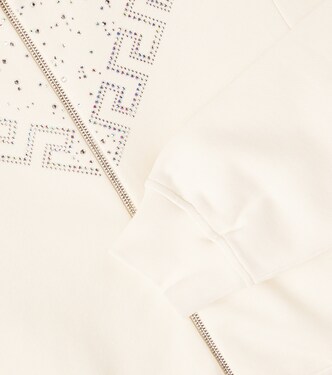 Veste de survêtement La Greca en coton | Versace Kids
