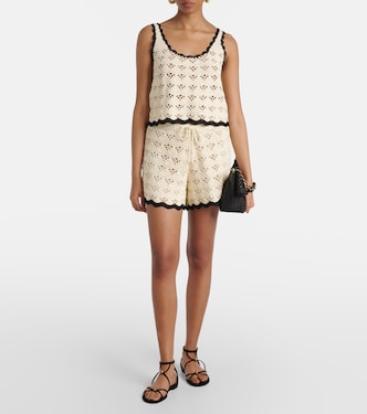 Short Rhiannon en crochet de coton | Zimmermann