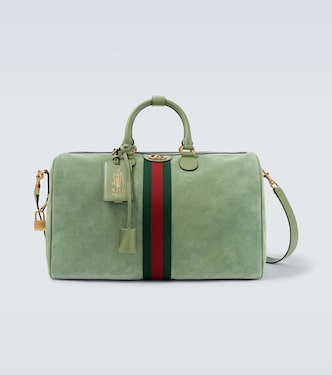 Gucci Savoy Medium suede duffel bag | Gucci